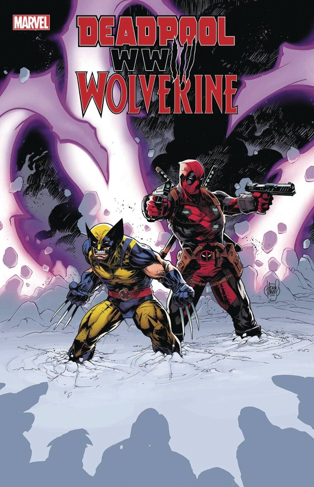Deadpool Wolverine WWIII #2 Cvr A Kubert Marvel Comics 2024 1st Print NM