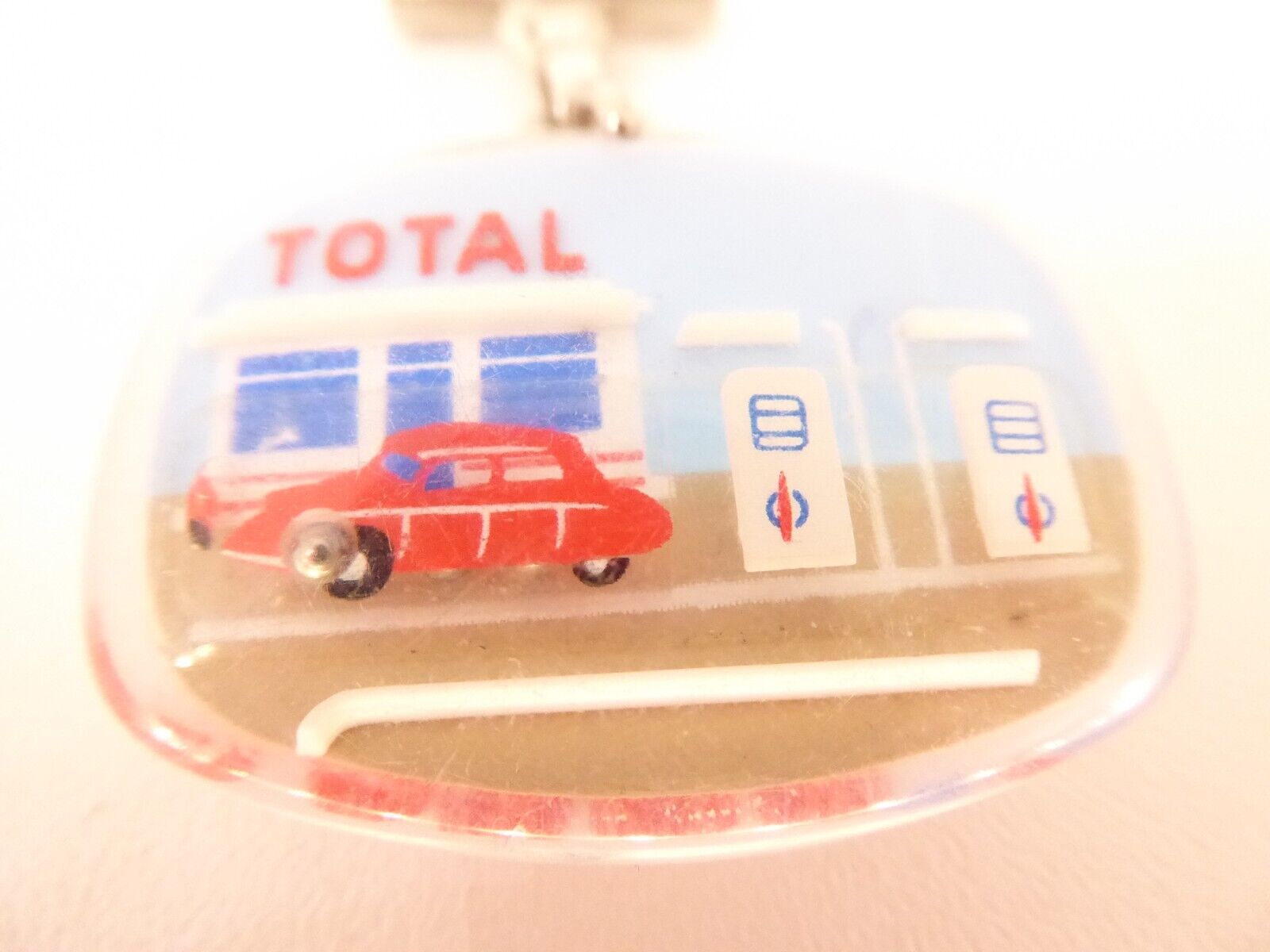 Keychain / Key Ring - BOURBON - CITROEN - DS - ID - TOTAL - SERVICE STATION 2