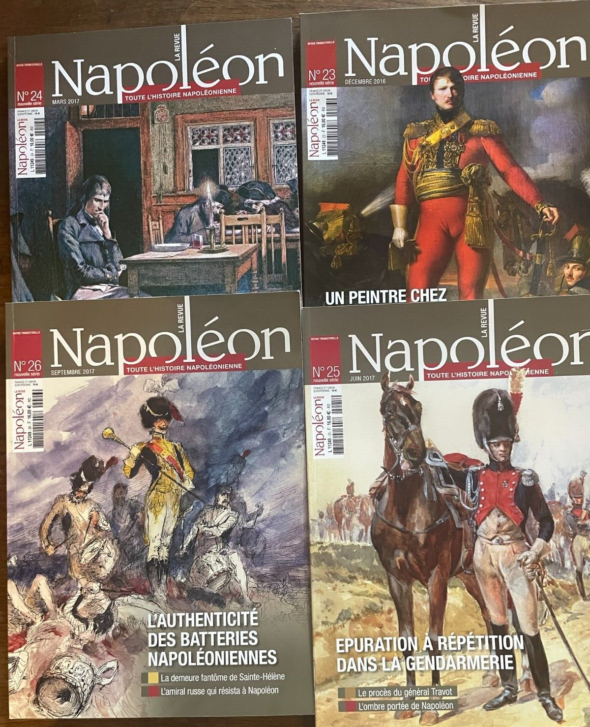 NAPOLON 1ST EMPIRE - ALL OF NAPOLONIAN HISTORY - SET OF 4 MAGAZINES 