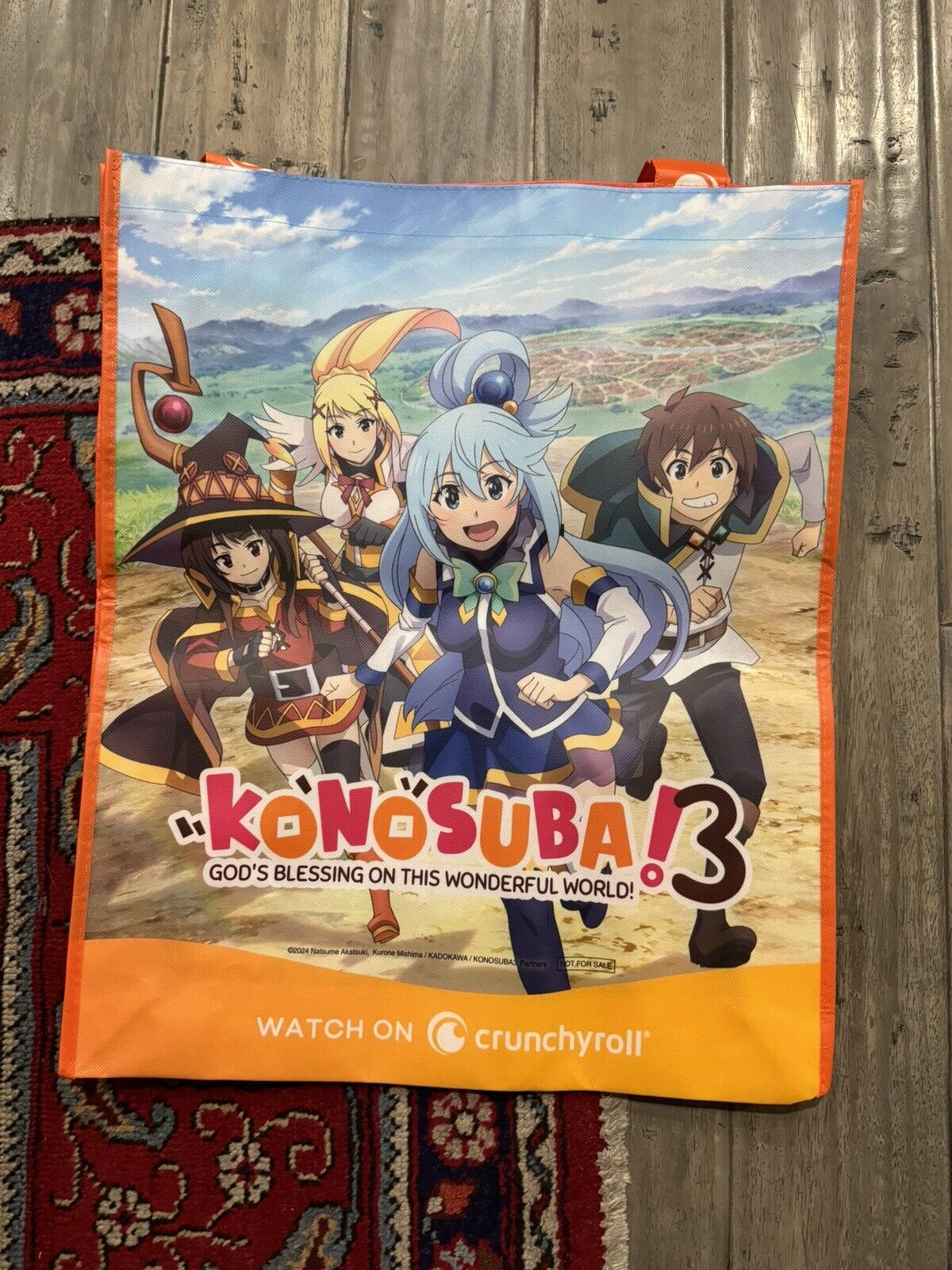 Crunchyroll Konosuba Convention Bag Anime Expo 2024 Exclusive AX