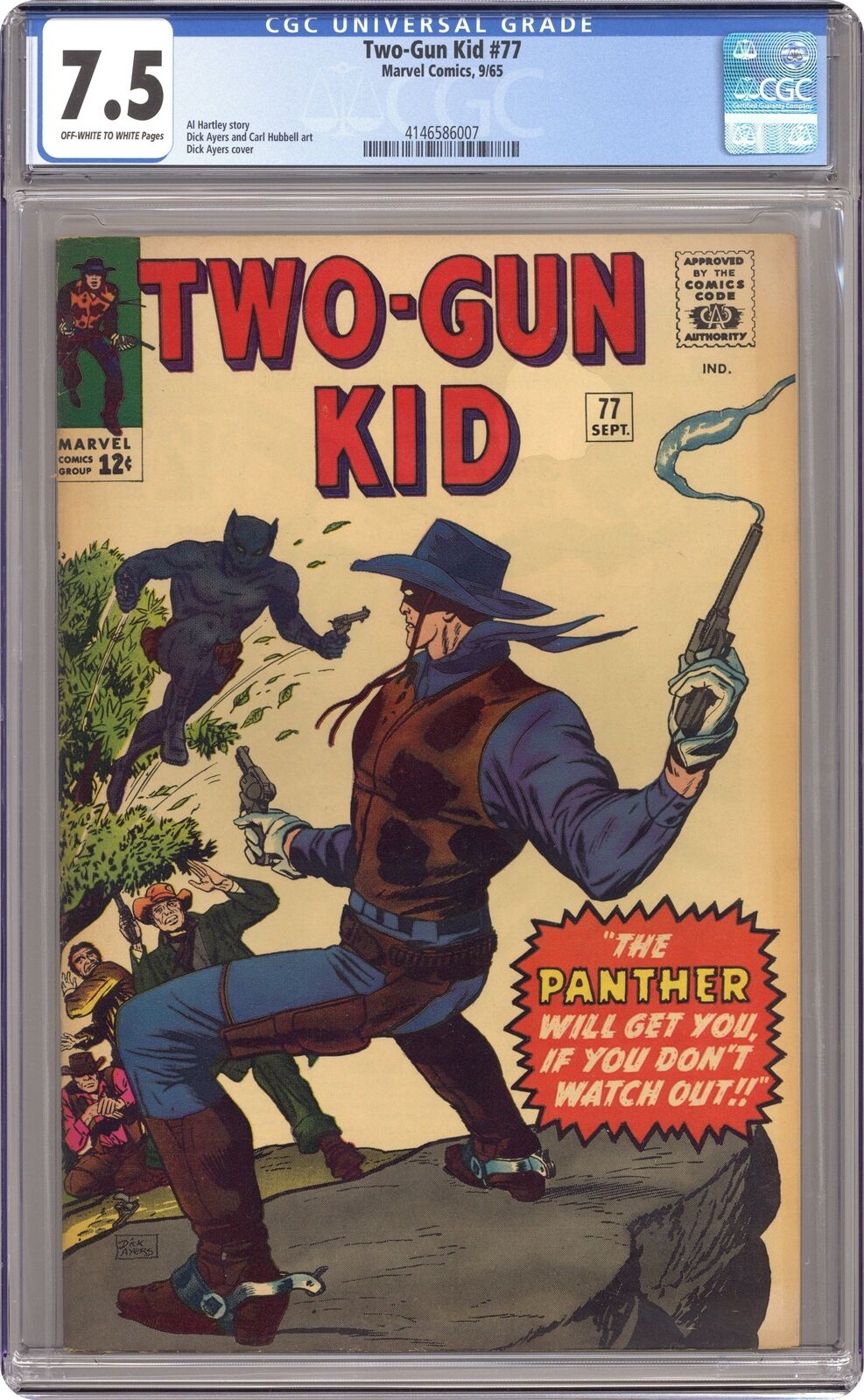Two-Gun Kid #77 CGC 7.5 1965 4146586007