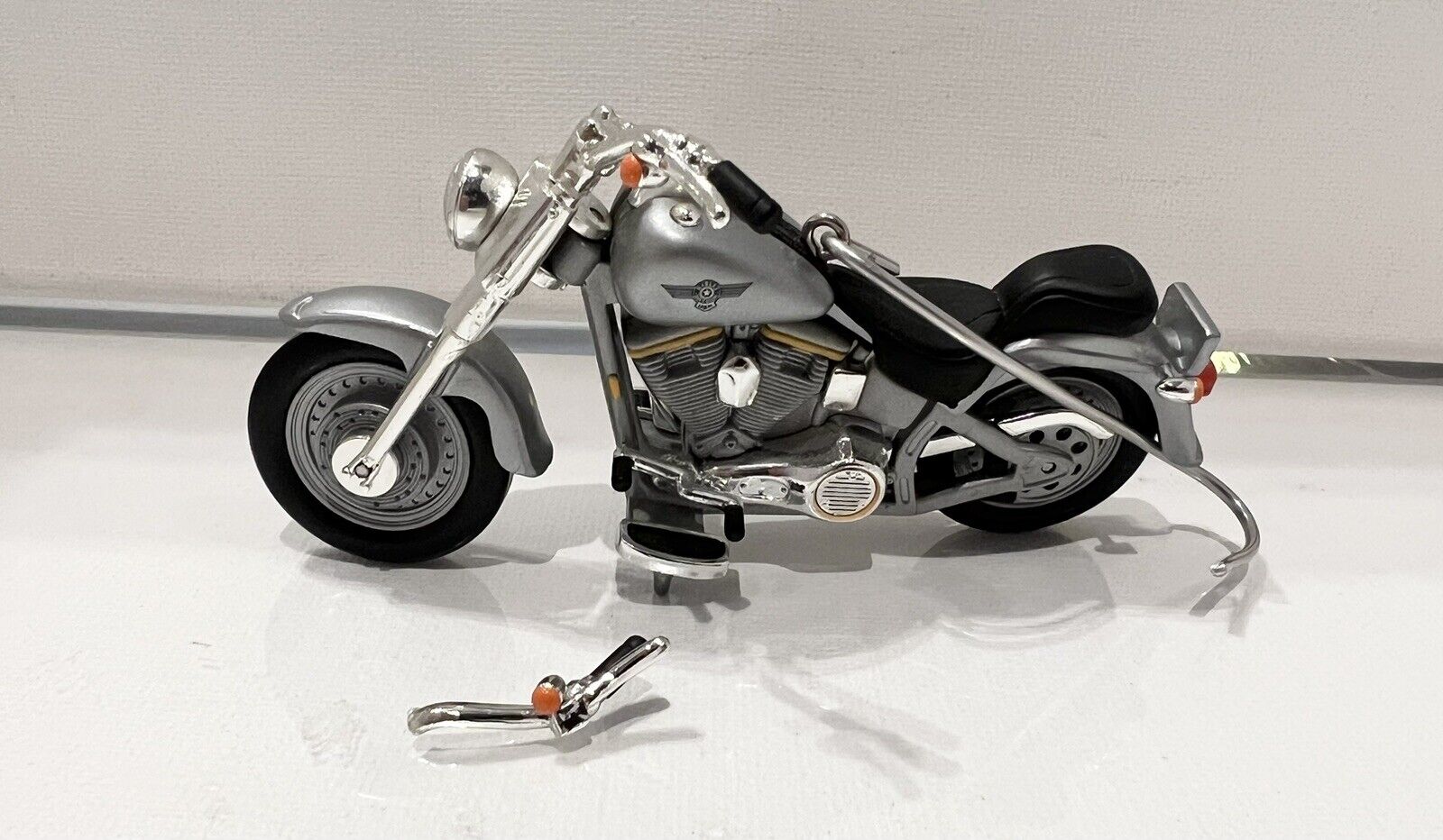 Vintage 2000 Harley Davidson Hallmark Keepsake FAT BOY Motorcycle Ornament 