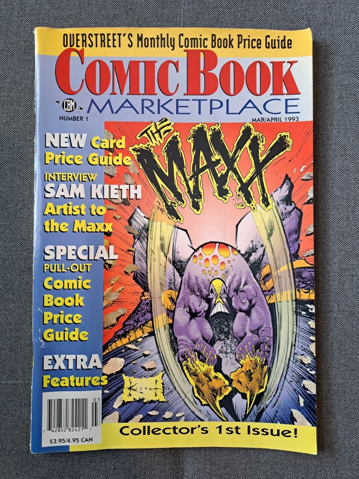 Overstreet\'s Comic Book Marketplace #1 Collector\'s Issue  Sam Kieth (1993)