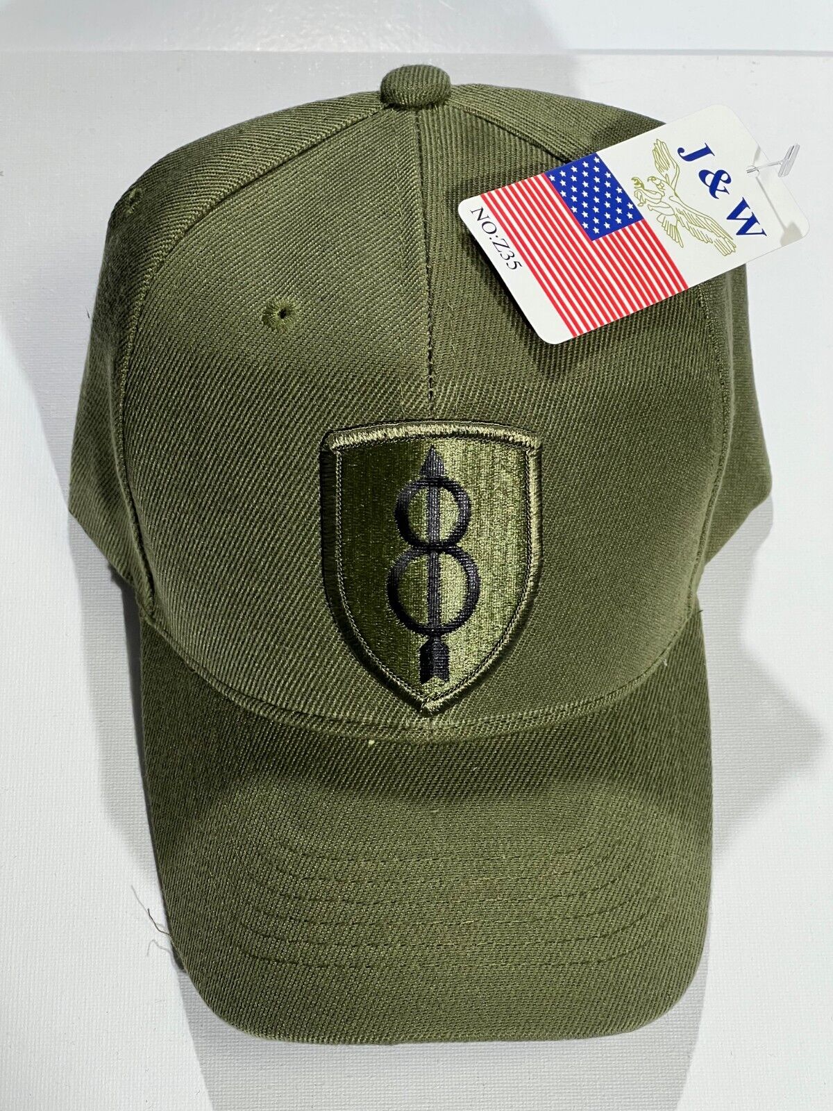US ARMY 8TH INFANTRY DIVISION VETERAN MILITARY HAT/CAP