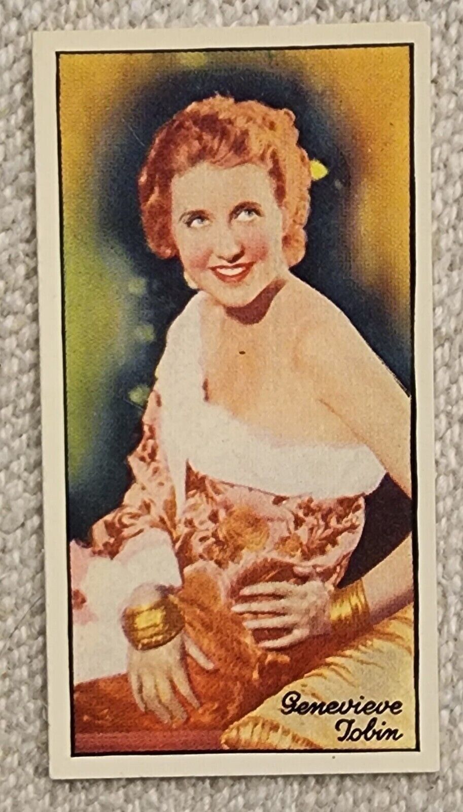 1935 Carreras Famous Film Stars #38 Genevieve Tobin