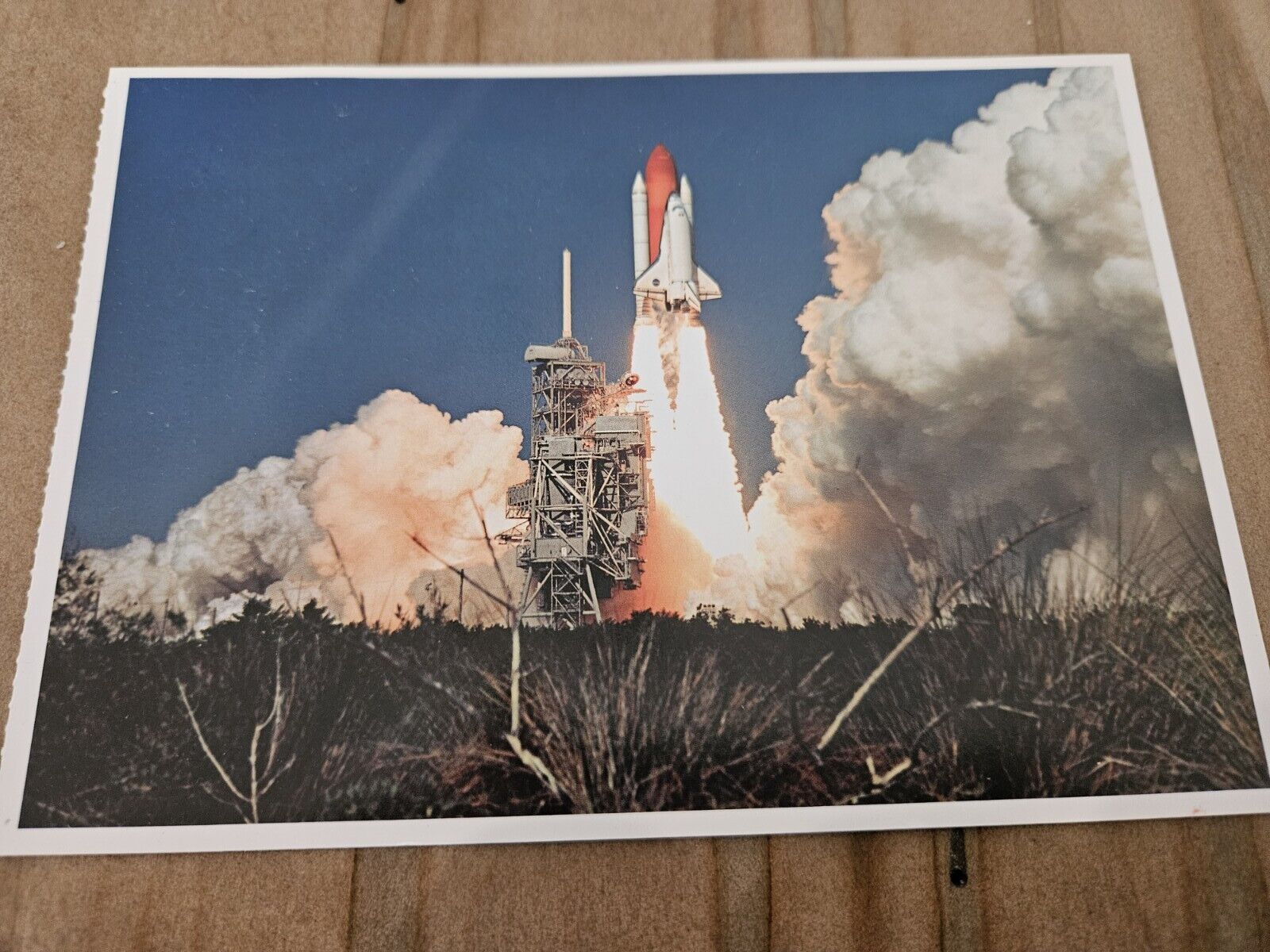 Pre-owned Liftoff of STS-95 Space Shuttle Discovery John Glenn Flight Unposted