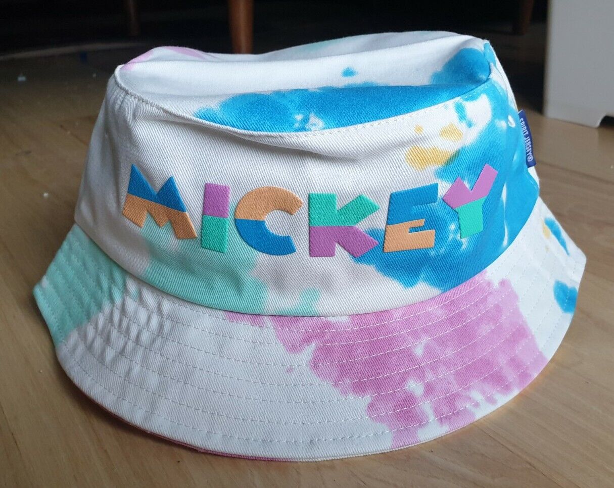 Lot of 30 Disney - Mickey Mouse Tie-Dye Bucket Hat by Spirit Jersey (Adult Size)