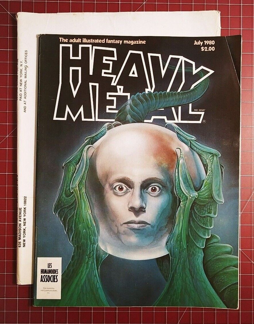 Heavy Metal - July 1980 - Adult Illustrated Fantasy Magazine