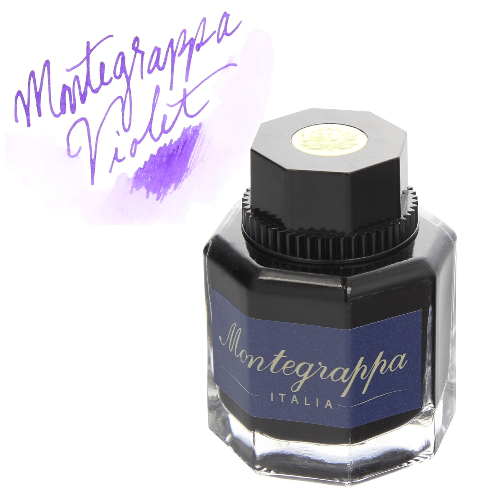 Montegrappa Bottled Ink for Fountain Pens - Violet - 50mL IA01BZIL
