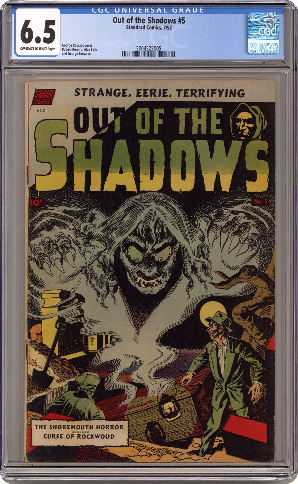 Out of the Shadows #5 CGC 6.5 1952 2004223005