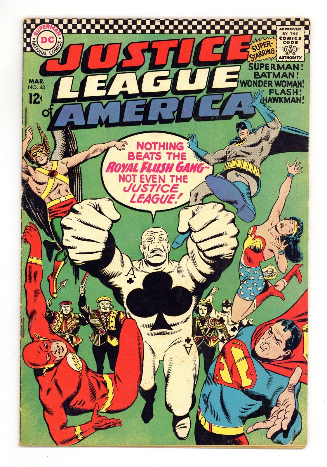 Justice League of America #43 VG 4.0 1966
