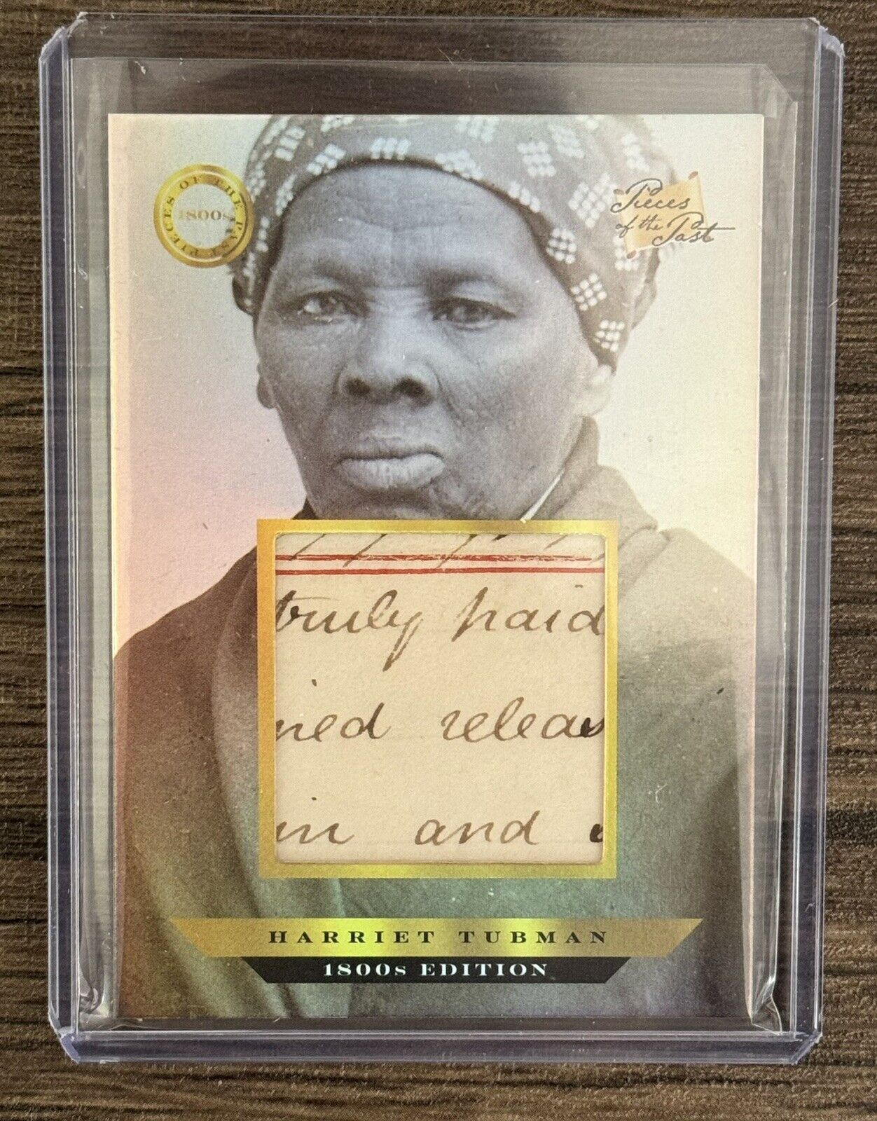 Harriet Tubman Handwriting Pieces Of The Past 