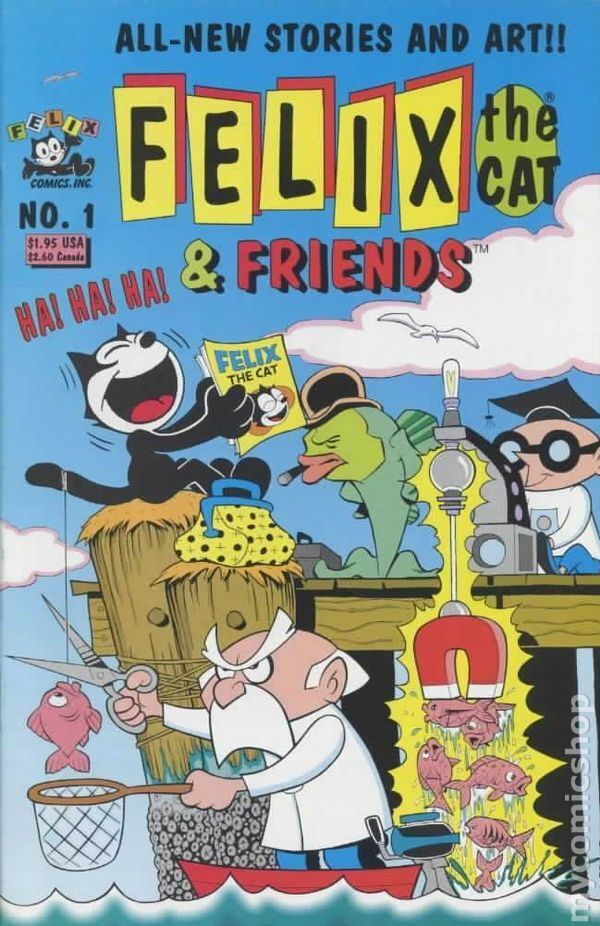 Felix the Cat and Friends #1 VF 1994 Stock Image