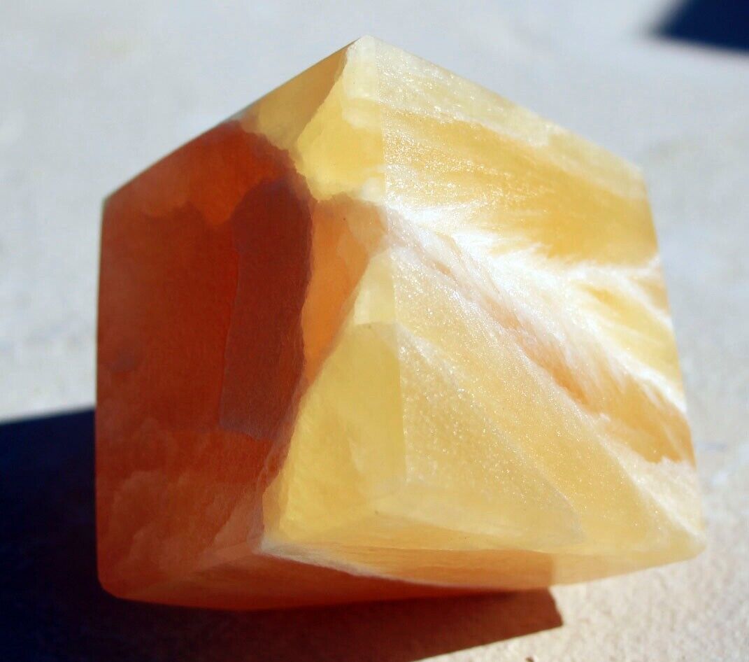 Honeycomb Calcite Cube • 2.0\