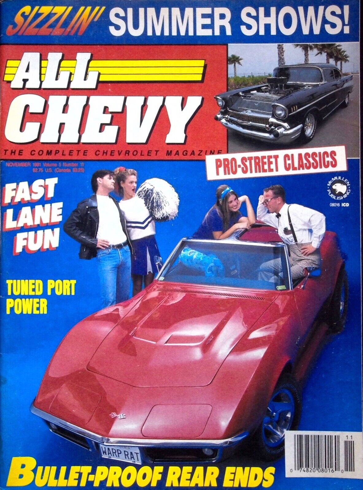 TUNED PORT POWER - ALL CHEVY MAGAZINE, NOVEMBER 1991