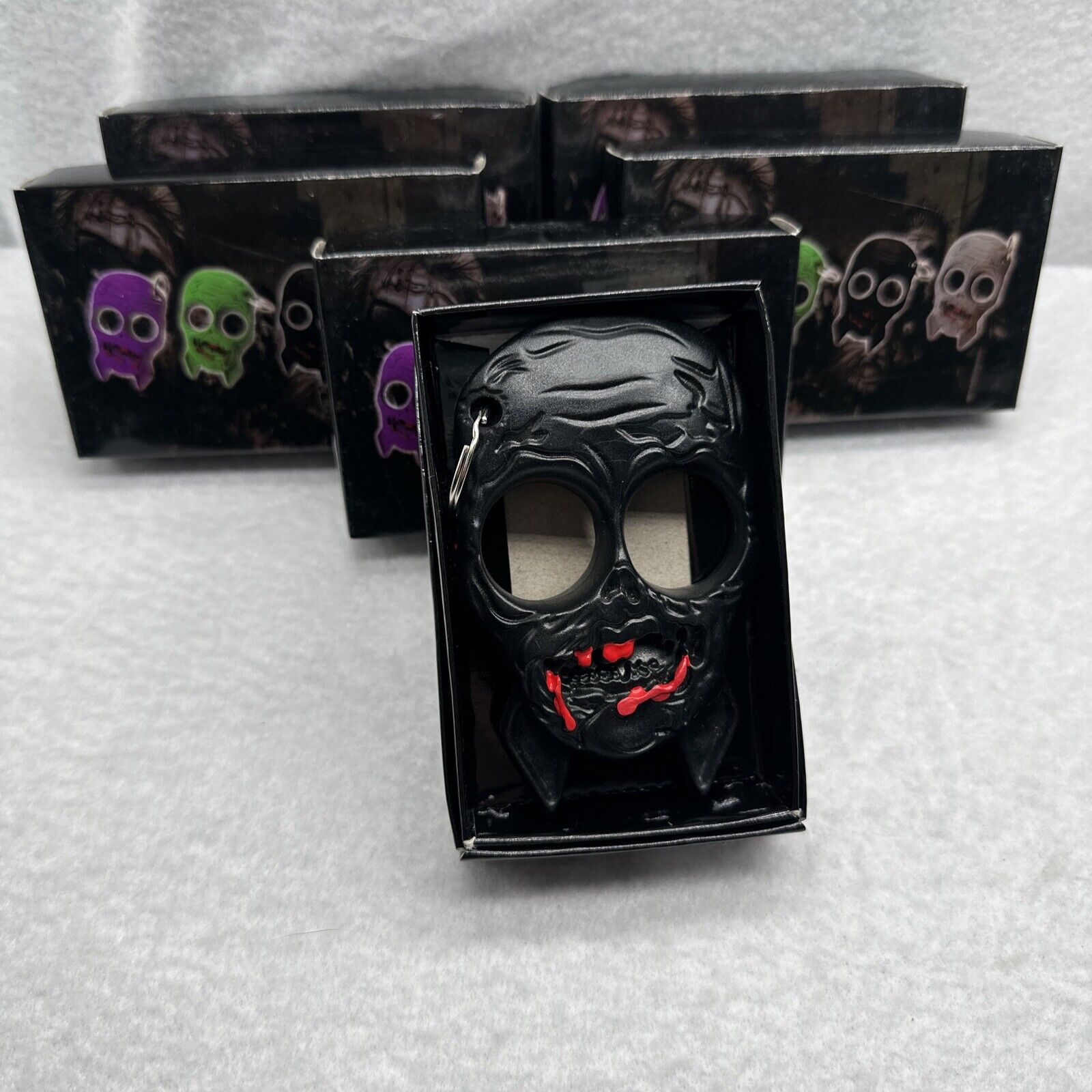 Zombie Body Decay Emergency Key Chain (Black) - Lot Of 6 (overstock Item Sale)