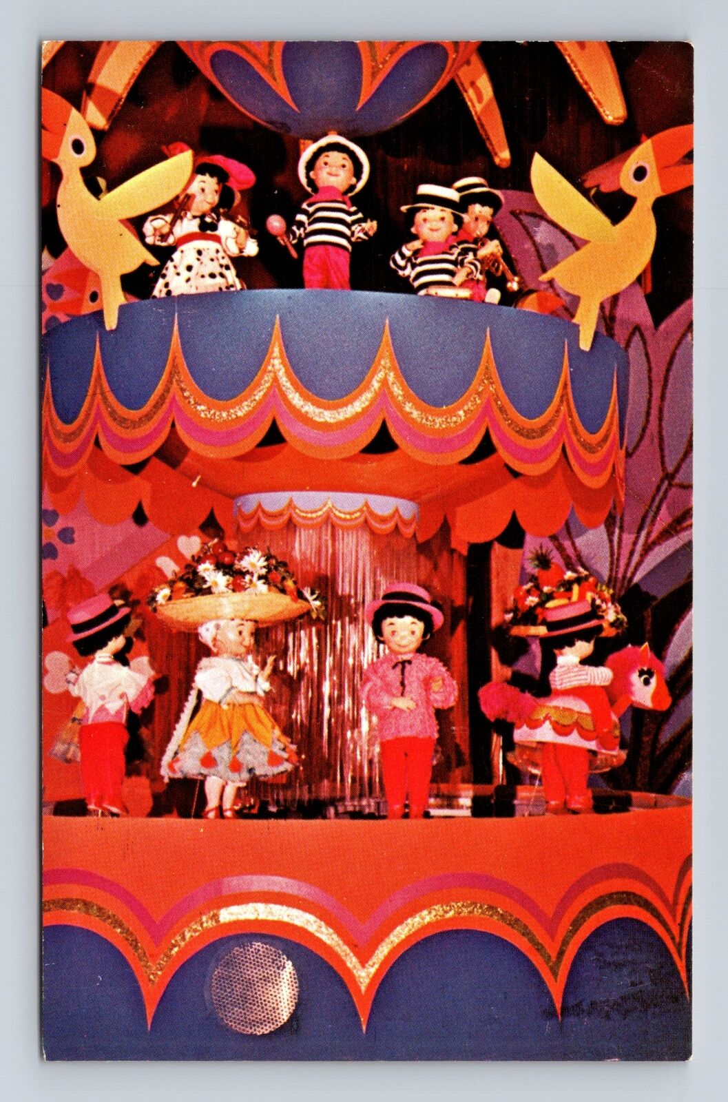 Orlando FL-Florida, Walt Disney World, It\'s a Small World Ride, Vintage Postcard