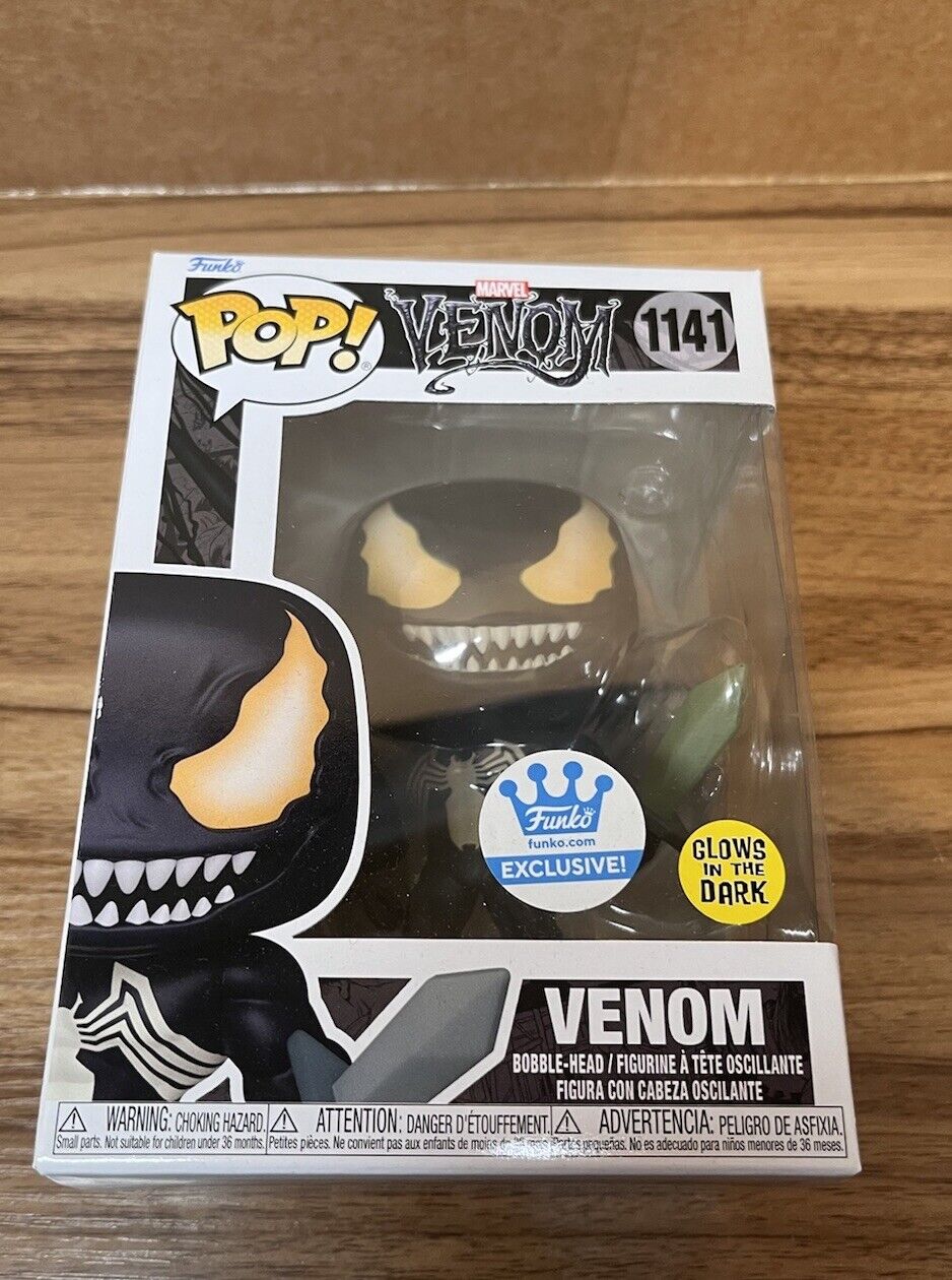 Venom Funko Pop Funko Exclusive Glow In The Dark #1141