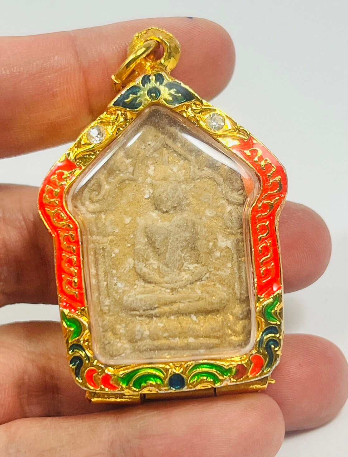 Khunpaen Prai Kuman Lp tim embed 5 Pidta charm love attraction wealth amulet