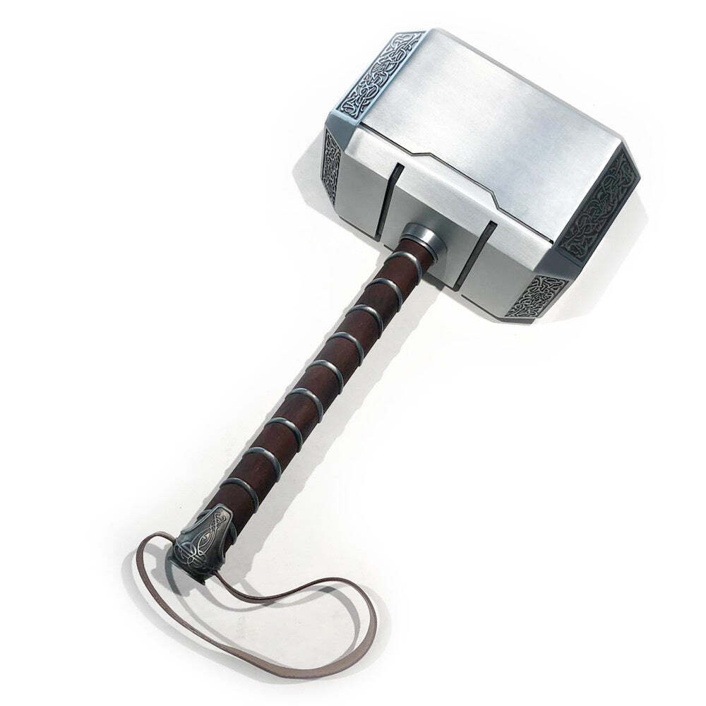 Thor’s Hammer from Norse Mythology, Cosplay Metal Version of Thor Mjölnir, 1:1 