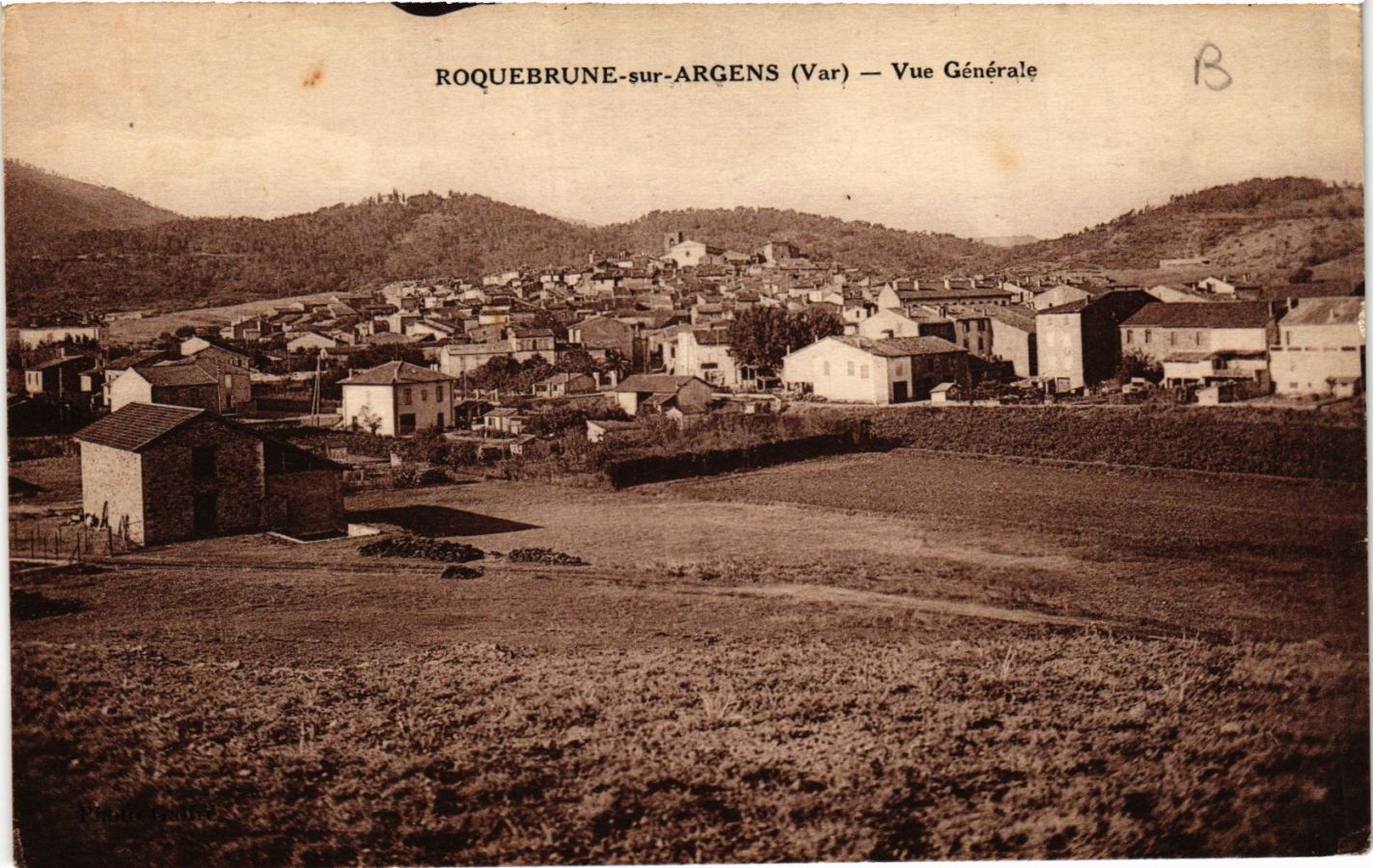 CPA ROQUEBRUNE on ARGENS General View (411205)