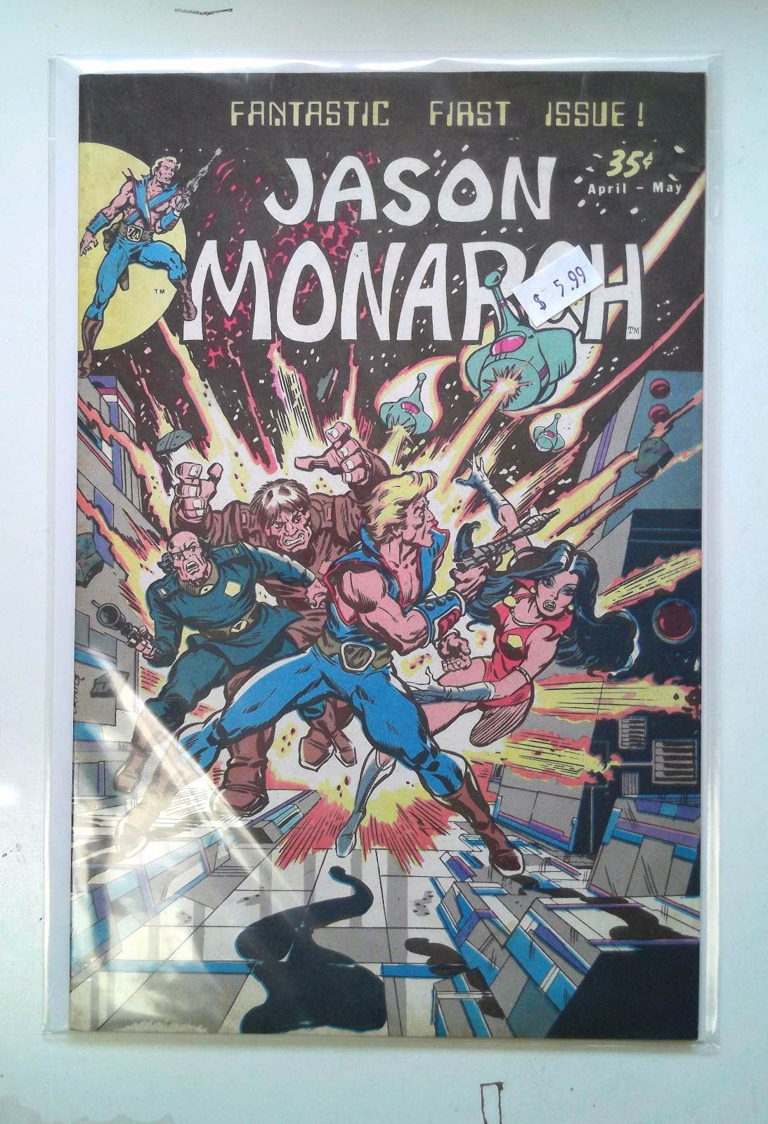 Jason Monarch #1 Omibus Publishing (1979) FN/VF 1st Print Comic Book