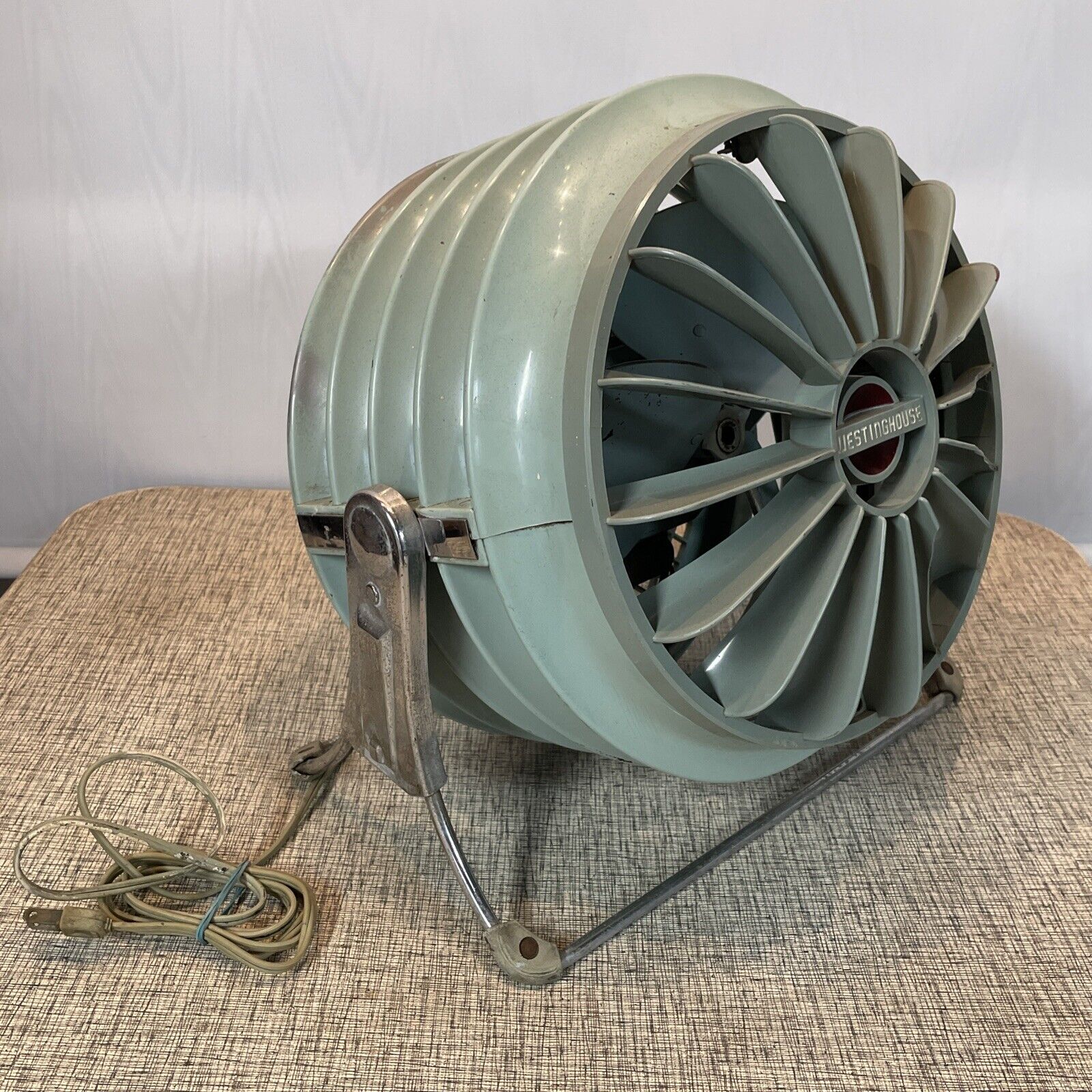 Vintage 1950's Westinghouse Riviera Fan R-2020-Two Speed-Working