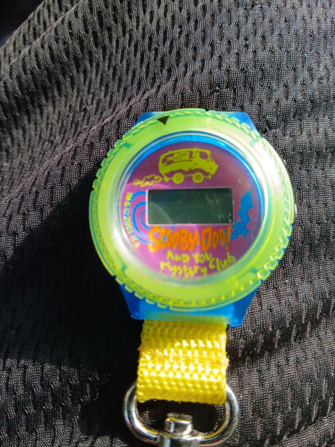 2001 Scooby Doo Mystery Machine Club Watch, Clip Key Chain Hanna-Barbara