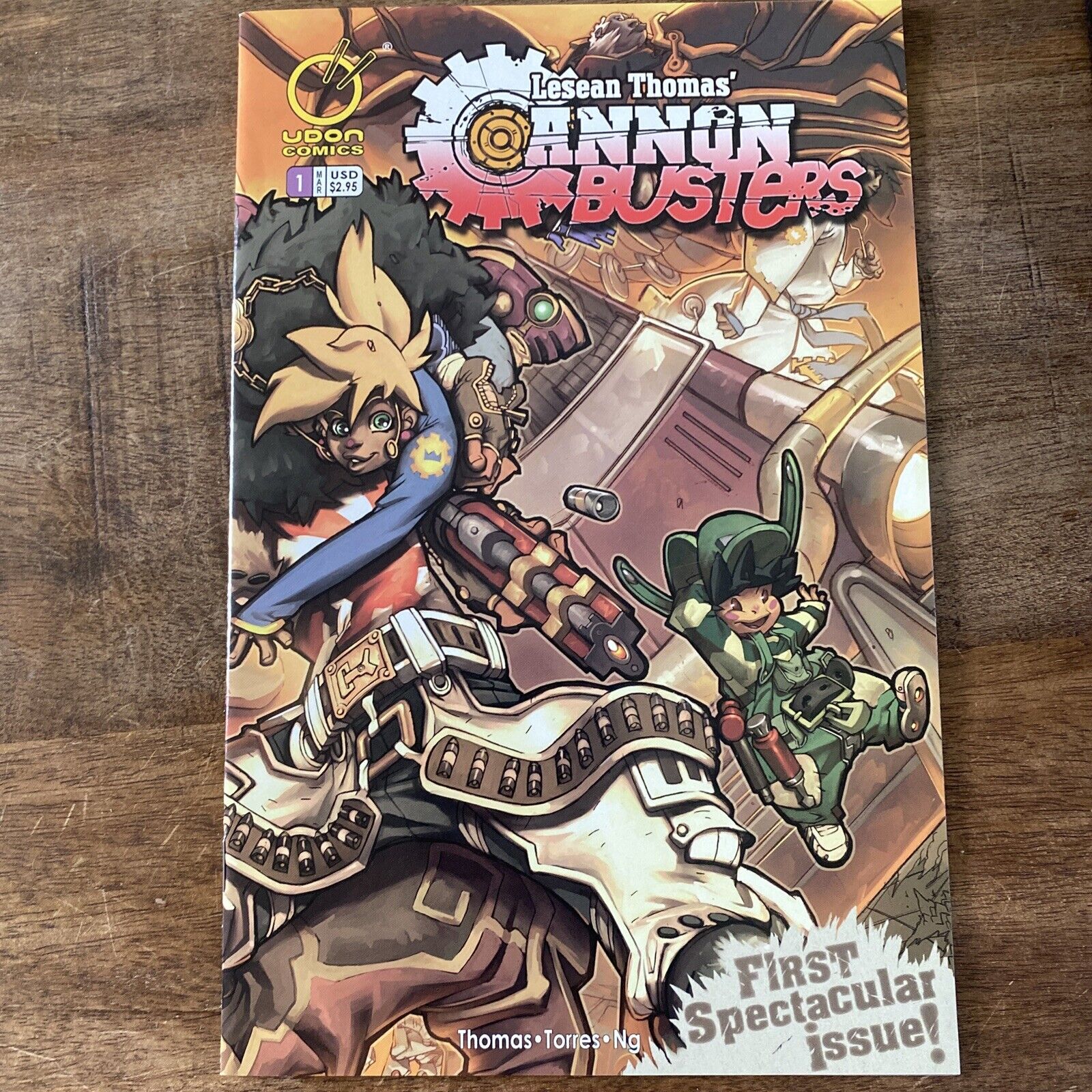 Cannon Busters #1 Cover A - Netflix Hit TV Show 2004 Udon Comic Book MINT - B&B