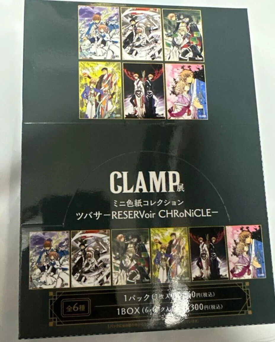 Clamp Exhibition 2024 Tsubasa RESERVoir CHRoNiCLE Shikishi Complete Set Japan