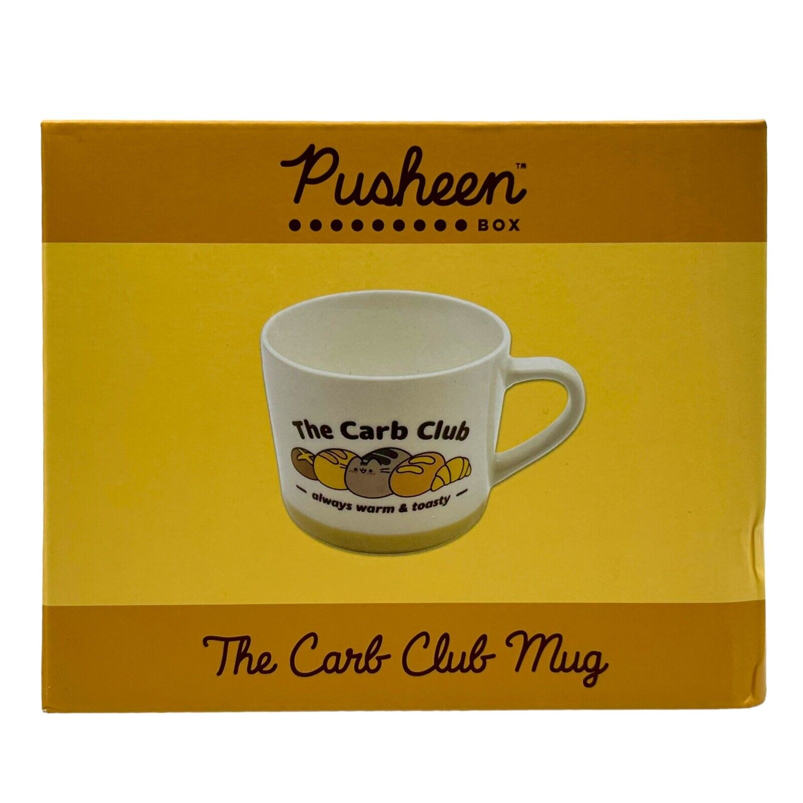 Pusheen Carb Club Mug Subscription Box Exclusive Spring 2024