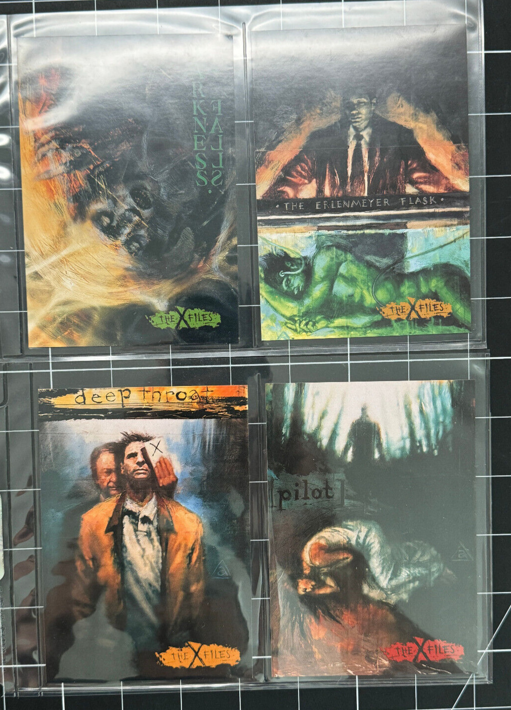 X-Files 1996 Limited Edition 4x VHS Promo Cards 20th Century FOX - 2x Unopened