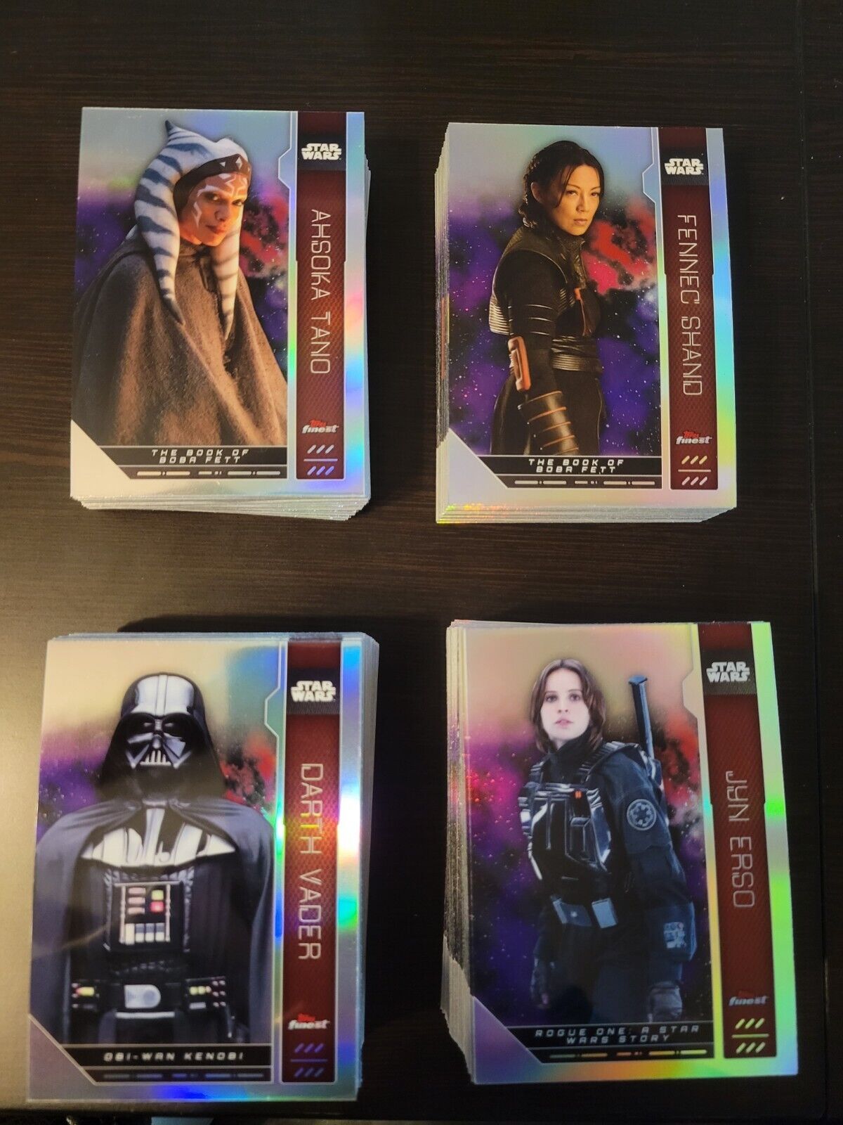 2023 Topps Star Wars Finest Refractor Pick Your Card