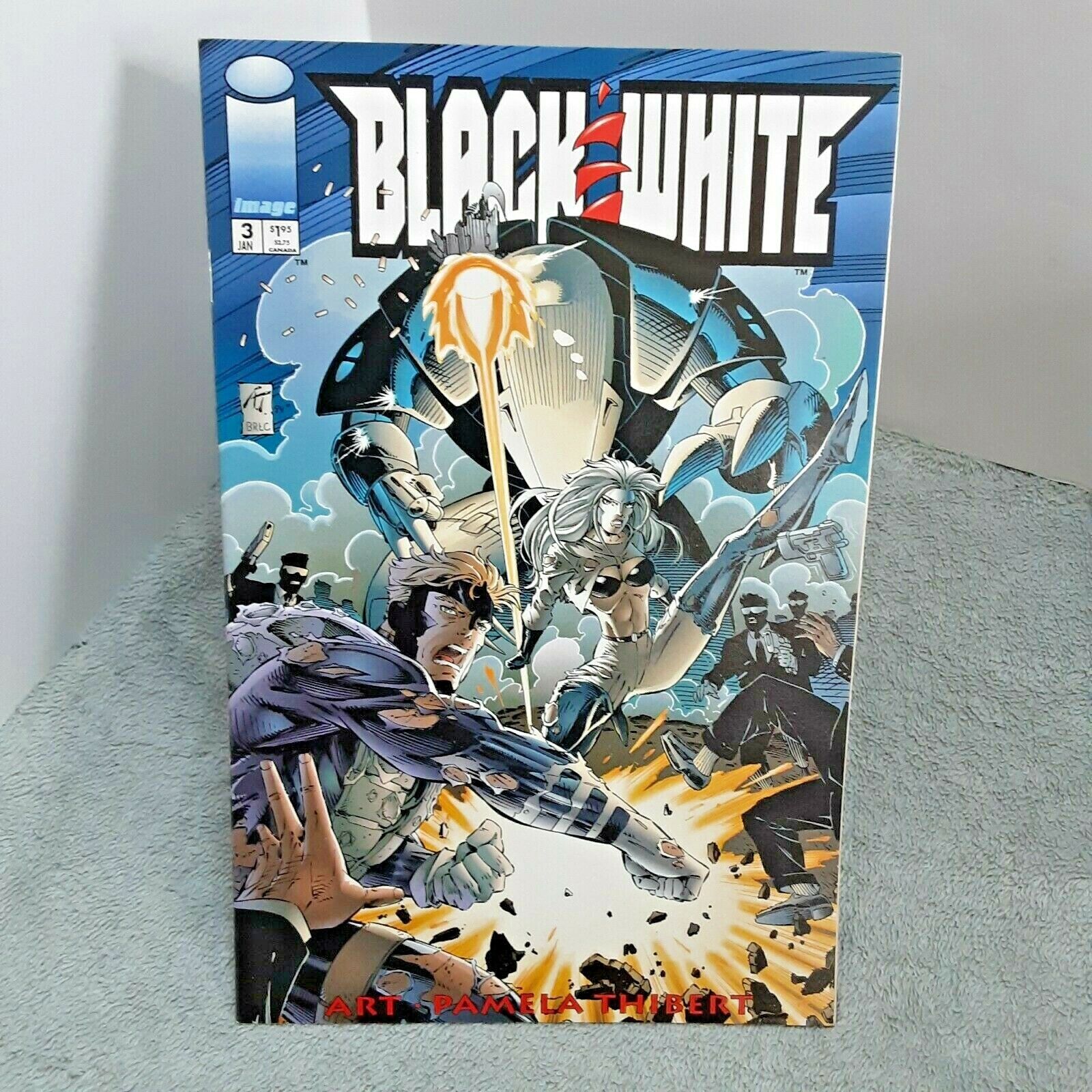 Black And White Image Comic Issue 3 January 1995