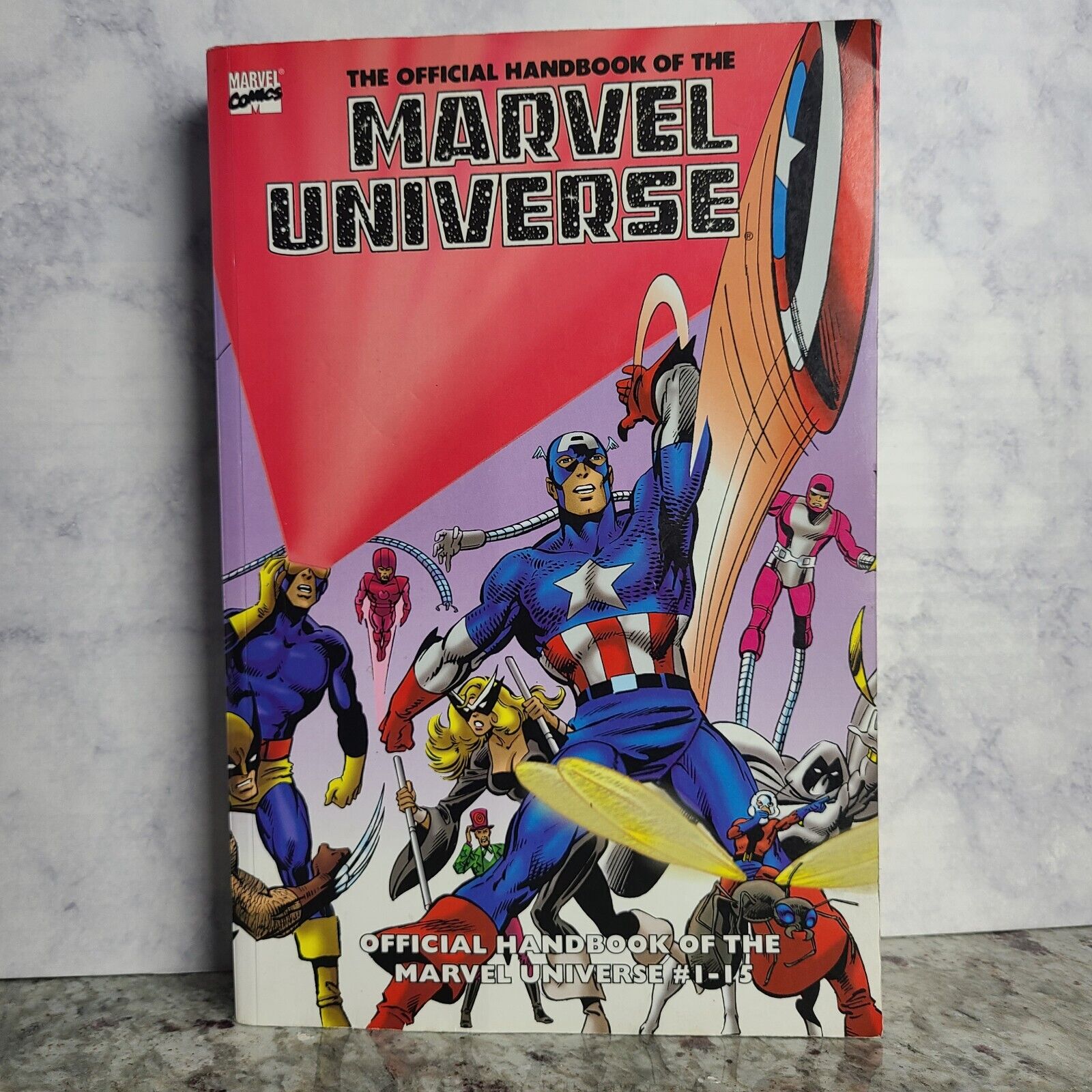 Marvel Essential Official Handbook Of The Marvel Universe Volume 1 Paperback OOP