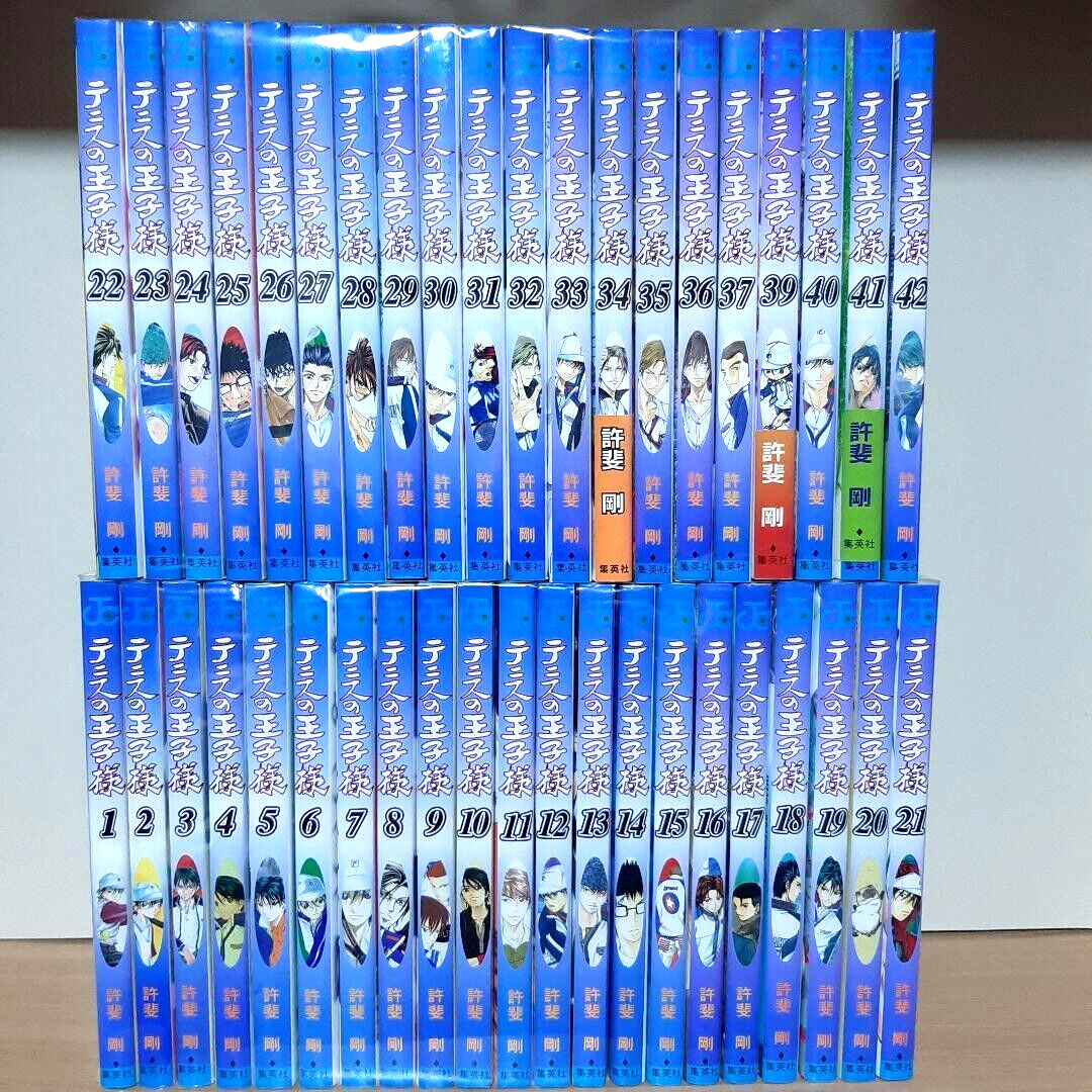The Prince of Tennis Vol.1-42 Complete Full Set Japanese Manga Comics