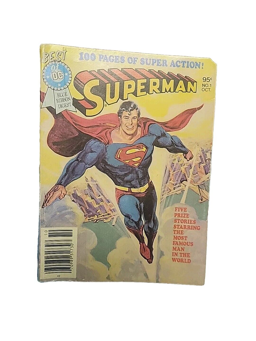 Best of DC No 1 Superman Comic Book 100 Page Oct 1979 