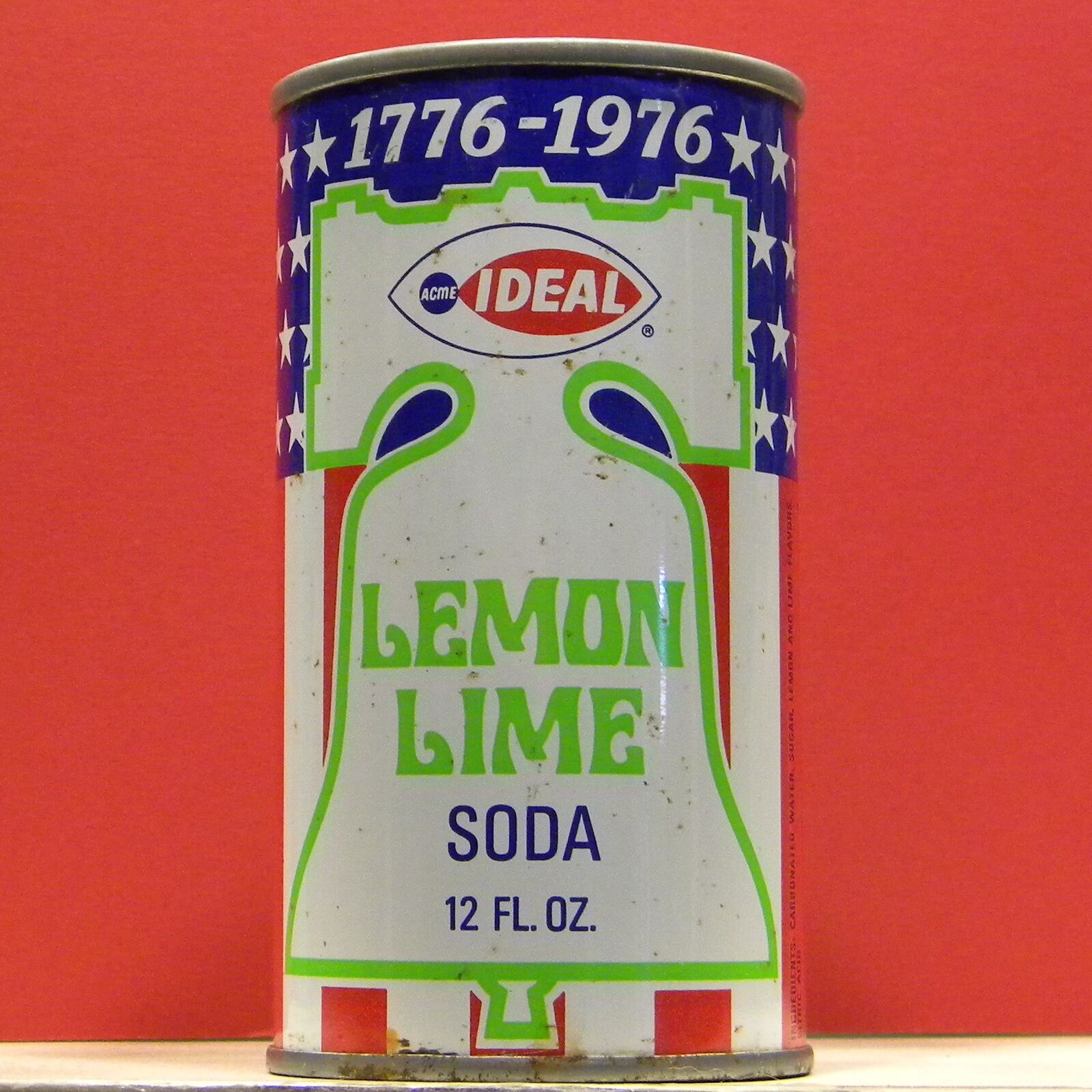 Ideal Lemon Lime Soda Can by Acme Markets Philadelphia Pennsylvania S233 A/F