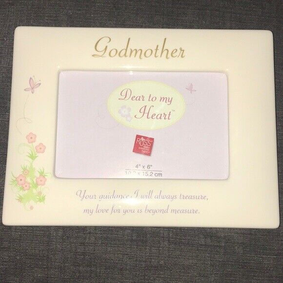 Russ 4 X 6 Godmother Photo Frame New In Box