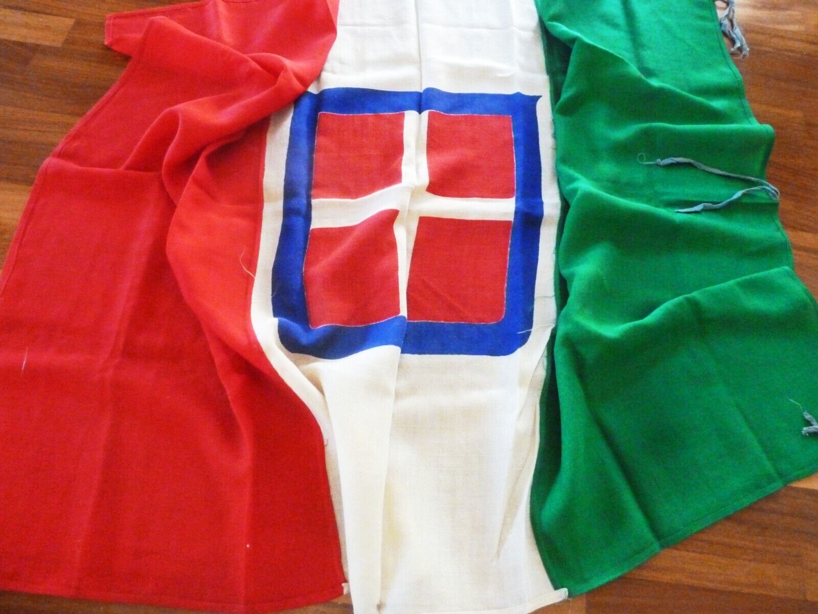 ITALY ITALIAN FLAG 1930's WWII SAVOY KINGDOM ORIGINAL FASCIST TIME