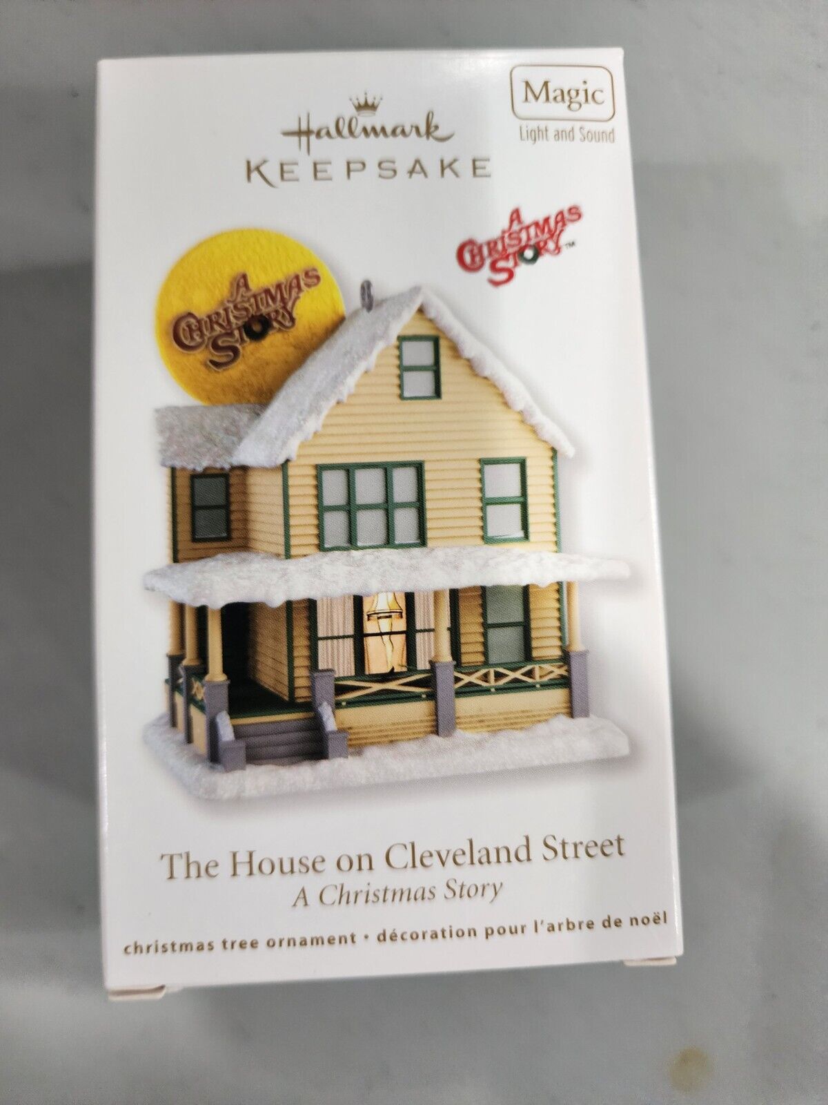 Hallmark A Christmas Story House On Cleveland Street Ornament With Light Sound