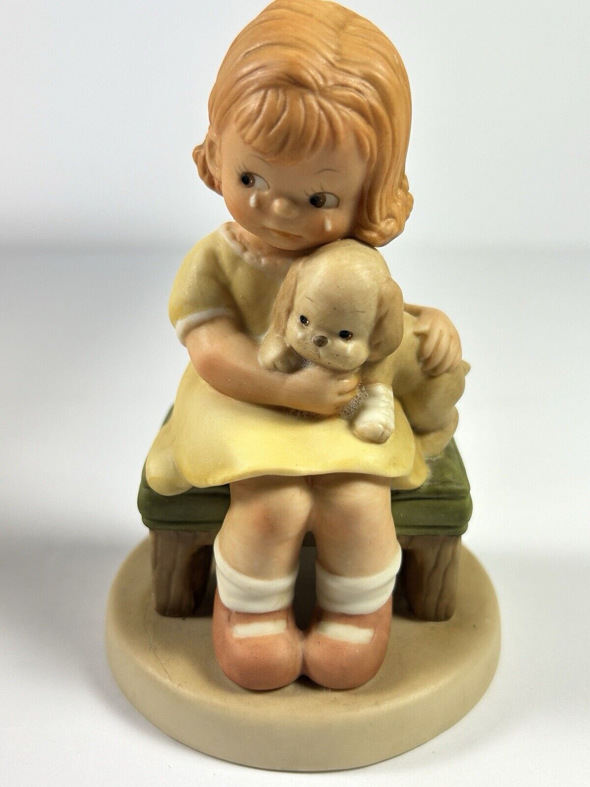 Enesco Memories of Yesterday “It Hurts When Fido Hurts” 1987 Lucy Attwell