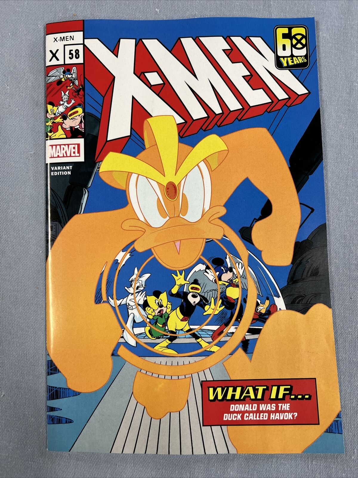 Marvel Comics AMAZING SPIDER-MAN #49 PERISONOTTO What IF DISNEY Variant (2024)
