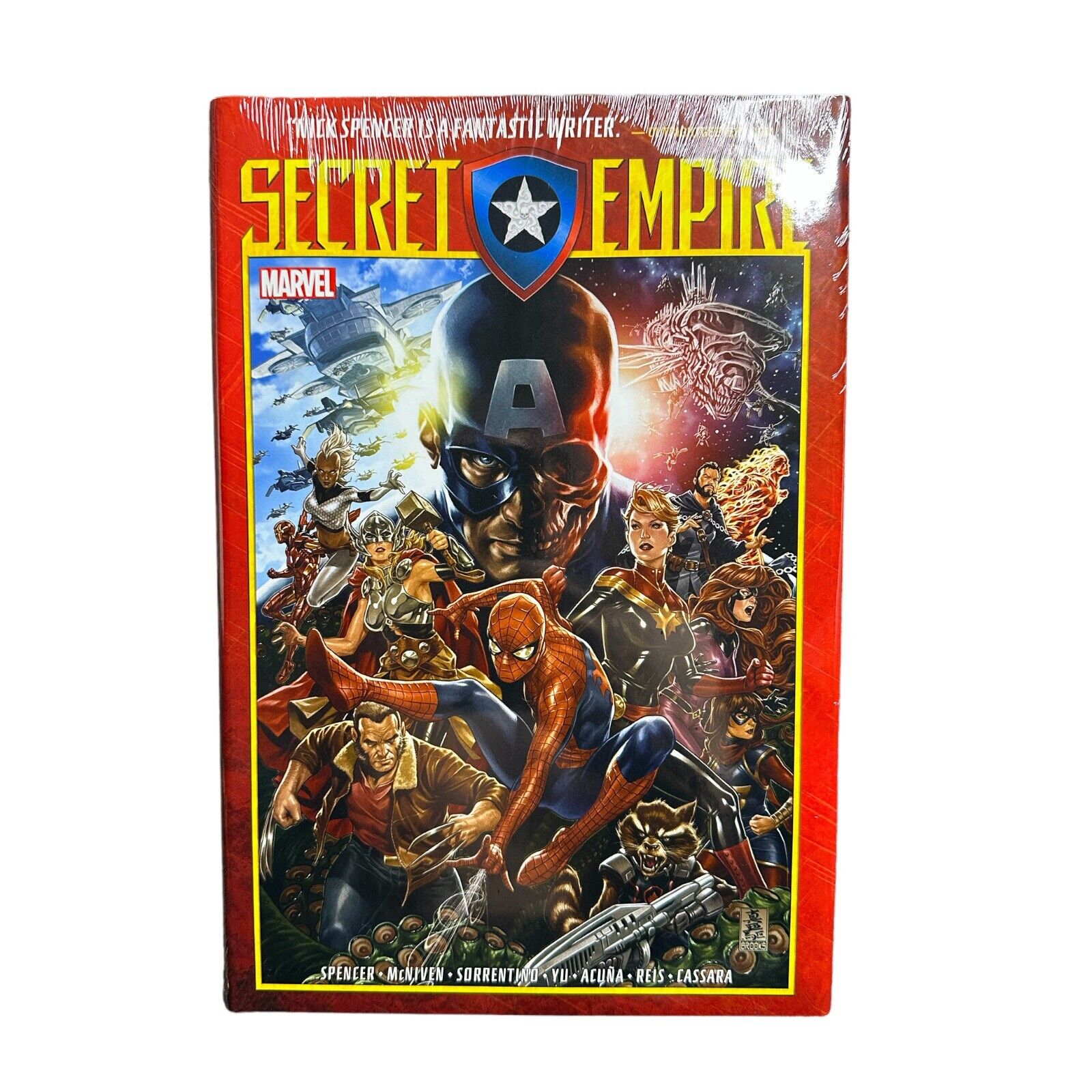 Nick Spencer Secret Empire Sealed Hardcover (Marvel, 2017)