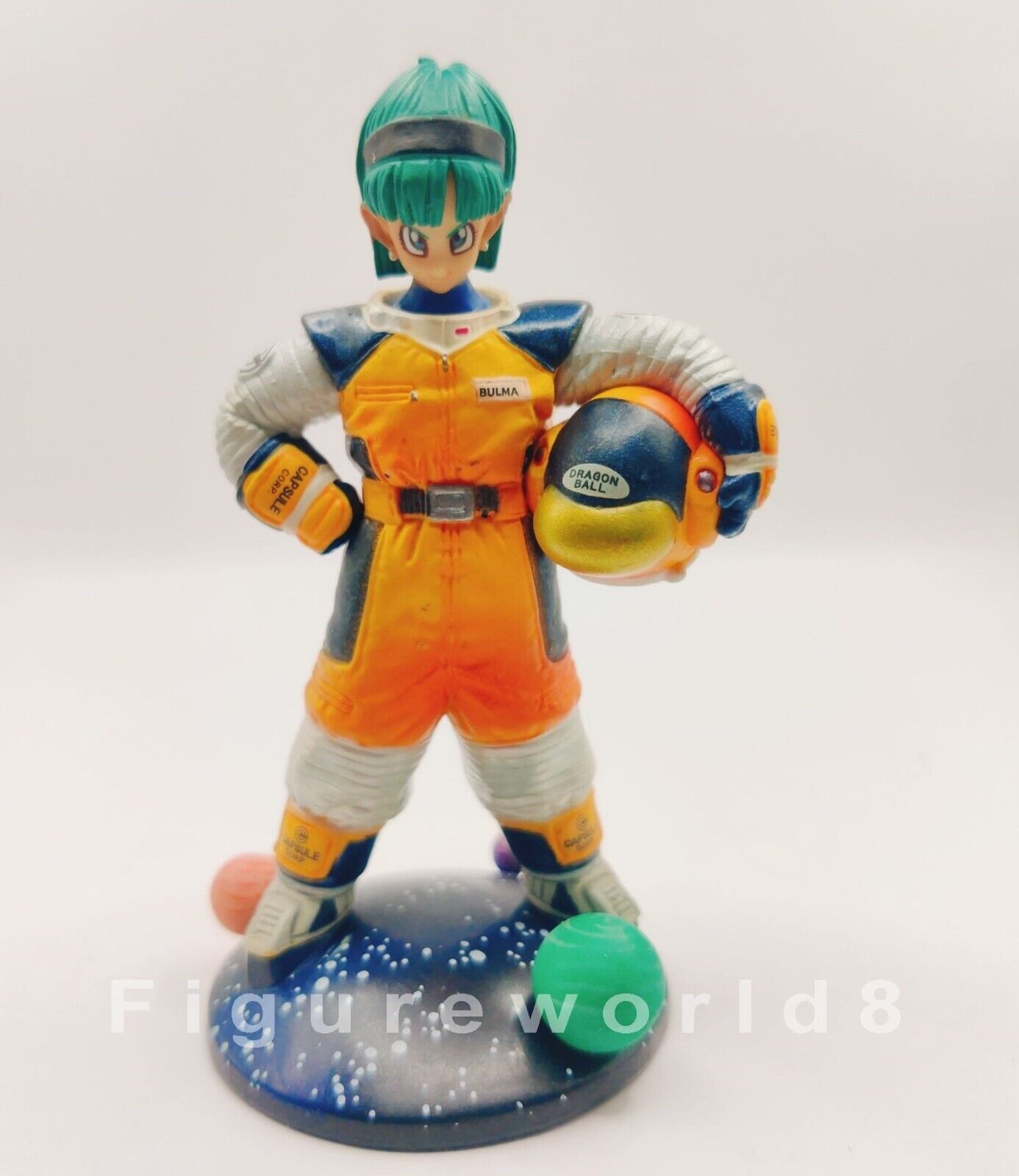 Rare Capsule Corp Bulma SpaceSuit  Helmet Dragon Ball Megahouse Figure Gift
