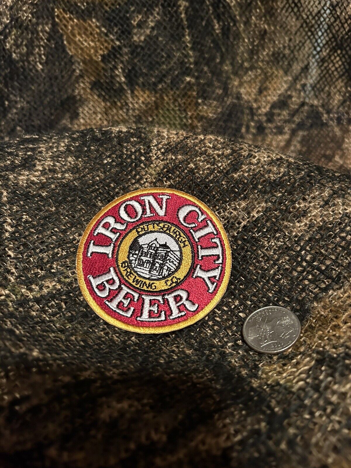 Iron City Beer Patch - Iron on Vintage 