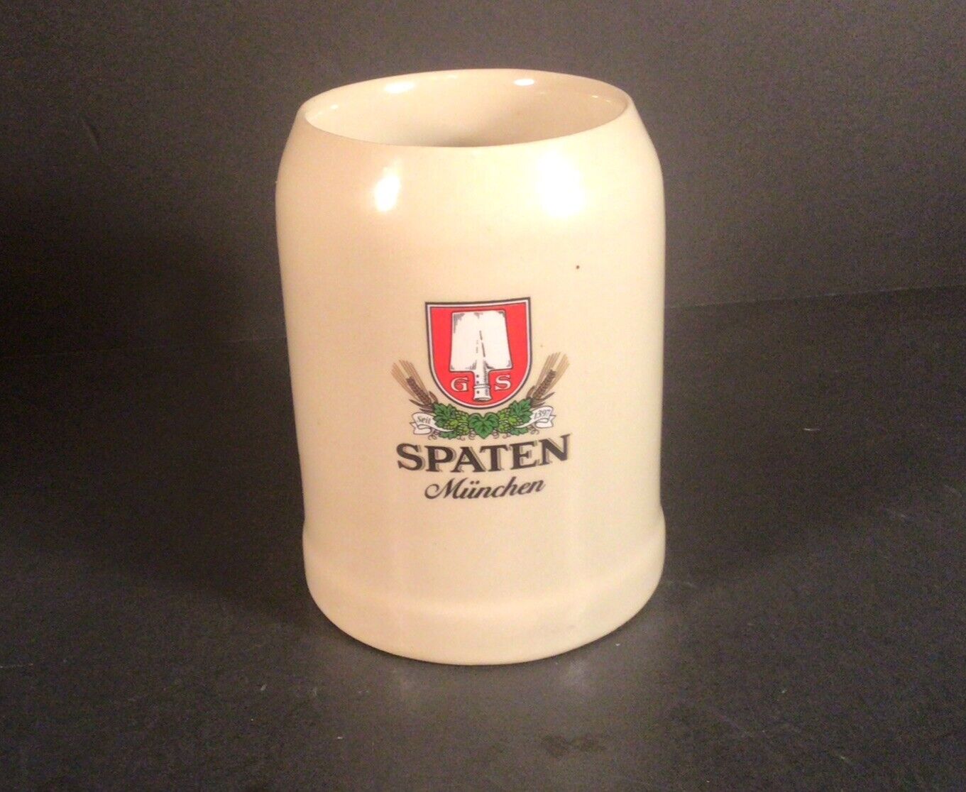 Vintage Spaten Munchen German Beer Stein/Mug .5L