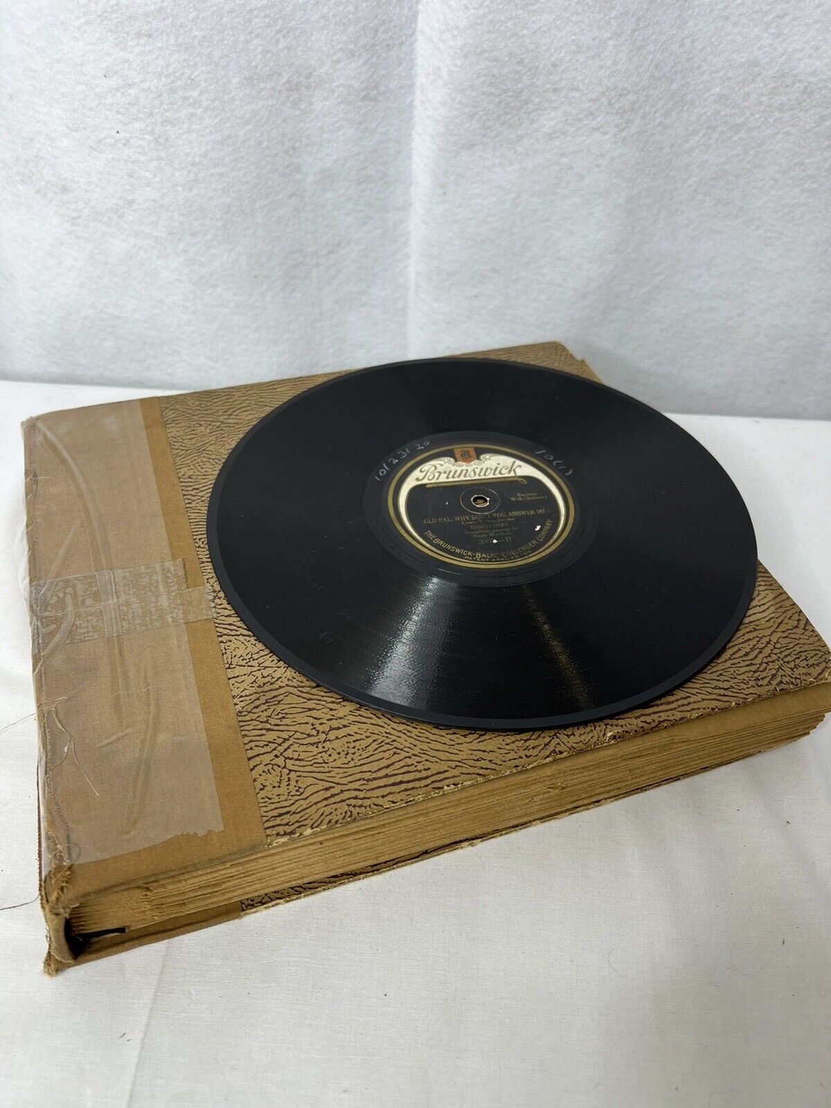 Lot of 12 Antique 1920-21 Records 78 RPM Shellac Vinyl Two-Sided Dated Collecton