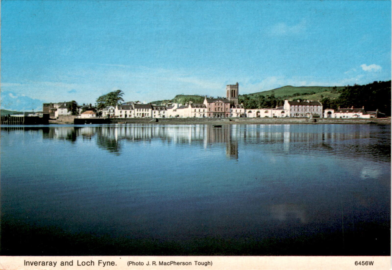 Inveraray, Loch Fyne, J. R. MacPherson Tough, Argy Postcard