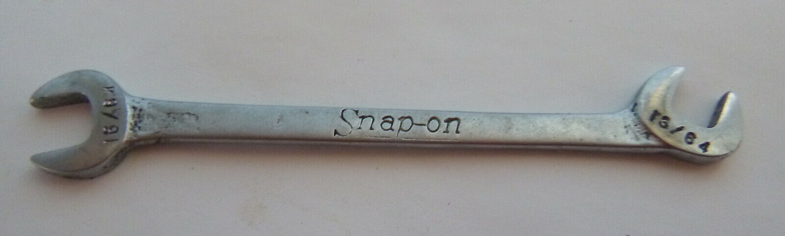 Vintage Snap On DS 1513  tune up wrench 13/64 15/64 open end